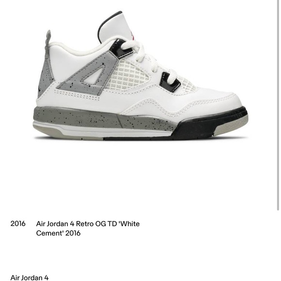 Little kid Jordan 4 retro - Picture 1 of 5
